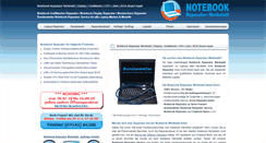 Desktop Screenshot of notebook-reparatur-werkstatt.de